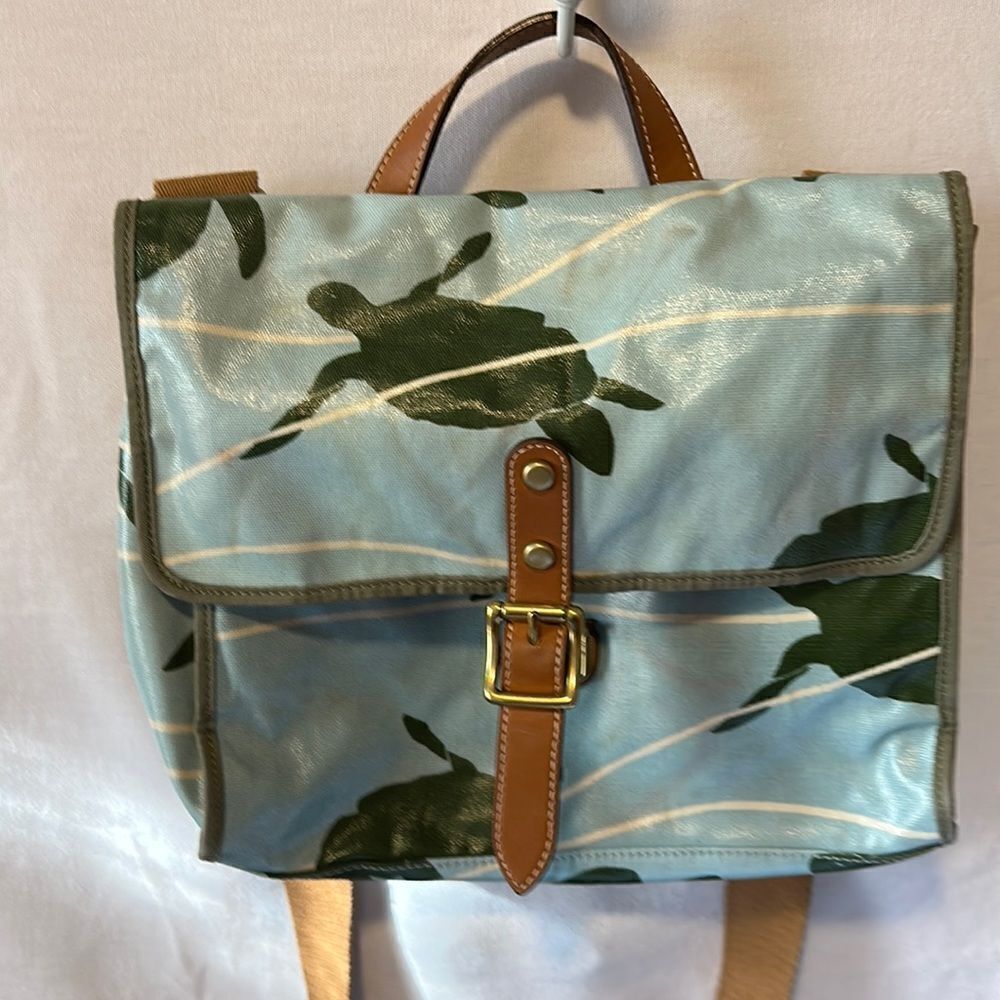 Fossil waxed canvas crossbody